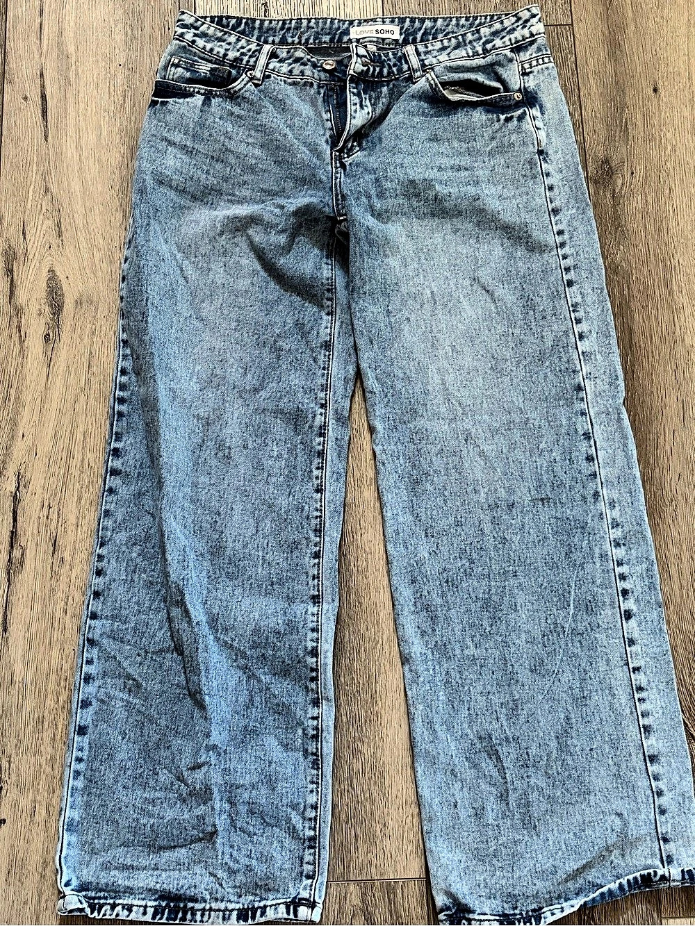 Wide Leg Jeans in Blue